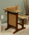 Deluxe Double Cat Seat  with Scratching Area